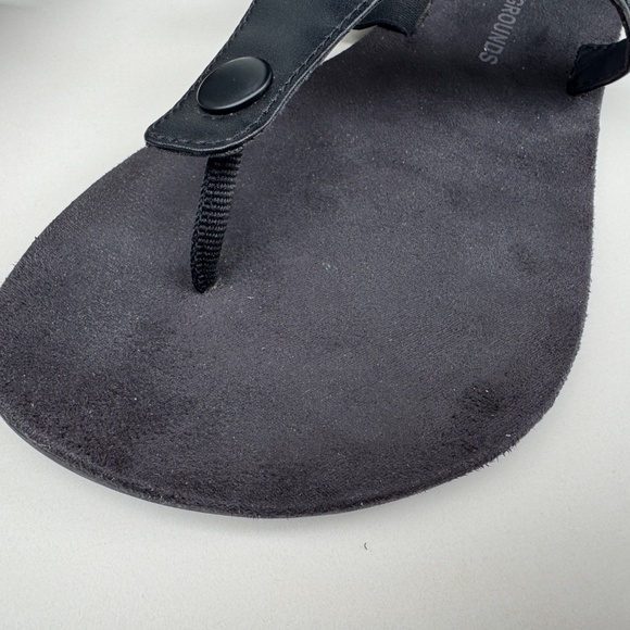 Feelgrounds Seaside Luxe Sandals- Women’s Size 8, Vegan, Black Barefoot sandals - Picture 12 of 16